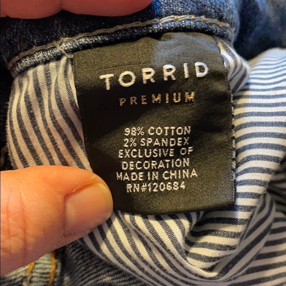 Torrid Premium Distressed/Patchwork Jean - image 6